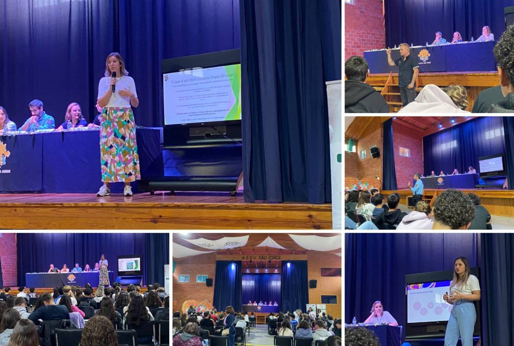 Palestra: “Comportamentos Aditivos e Dependências: Perigos e Consequências”.